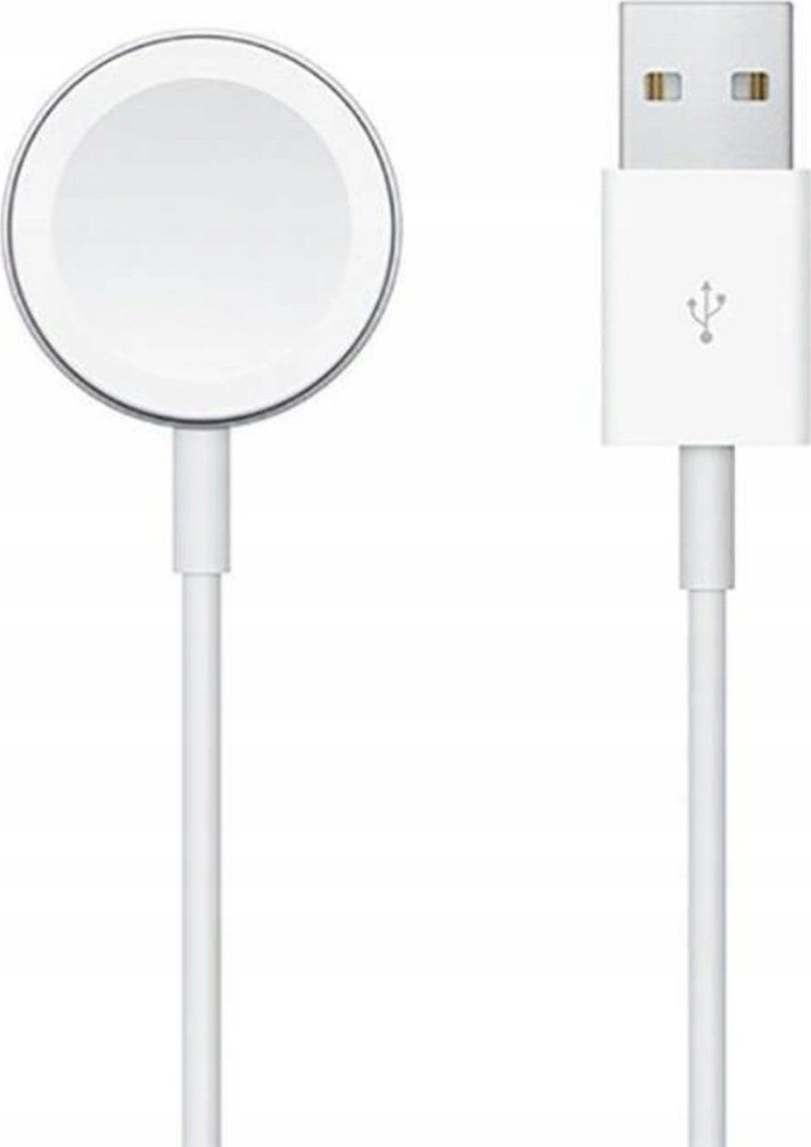 MARK1 Kabel magnetyczny ładowarka do zegarka APPLE WATCH 1m (biała)