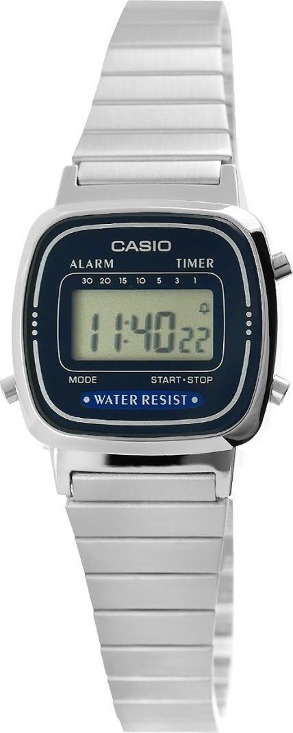 Zegarek Casio Zegarek Damski CASIO Collection Retro LA670WA-2DF
