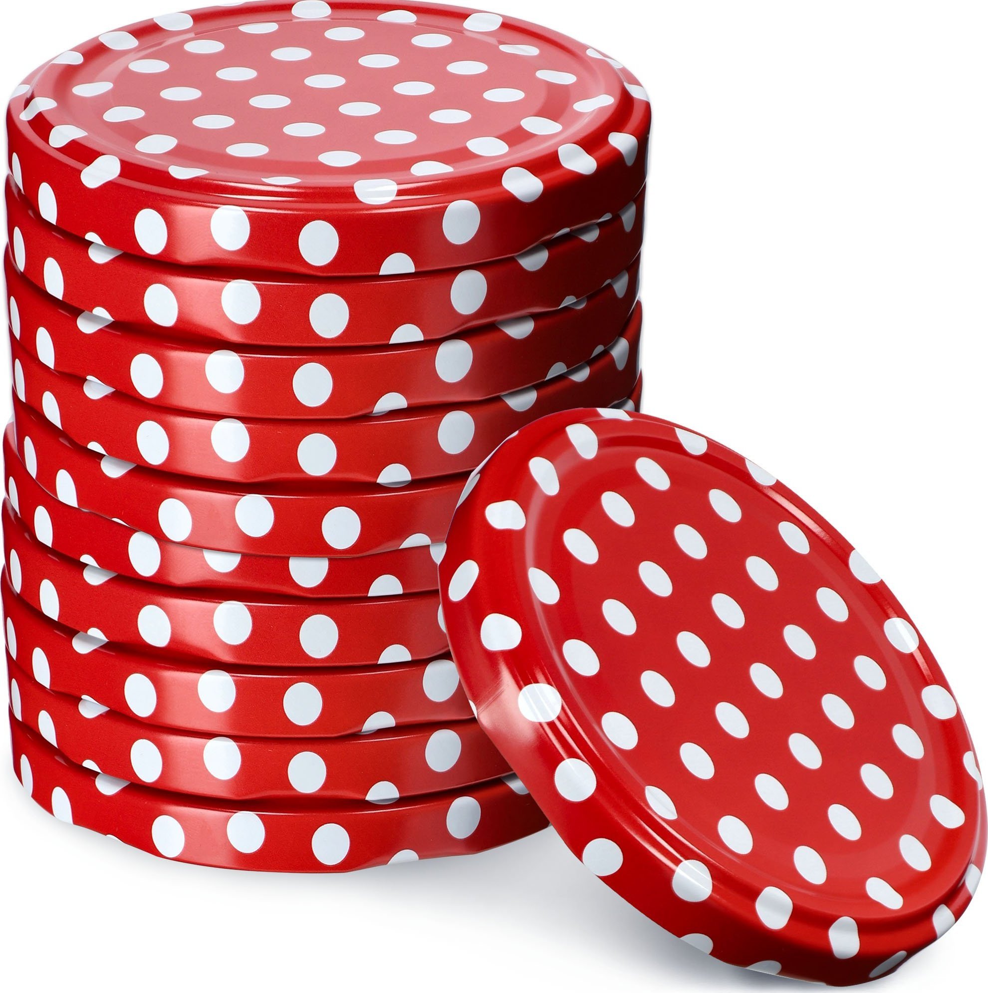 Kadax Zakrętki Do Słoików Nakrętki Wieczka 10 szt fi 66