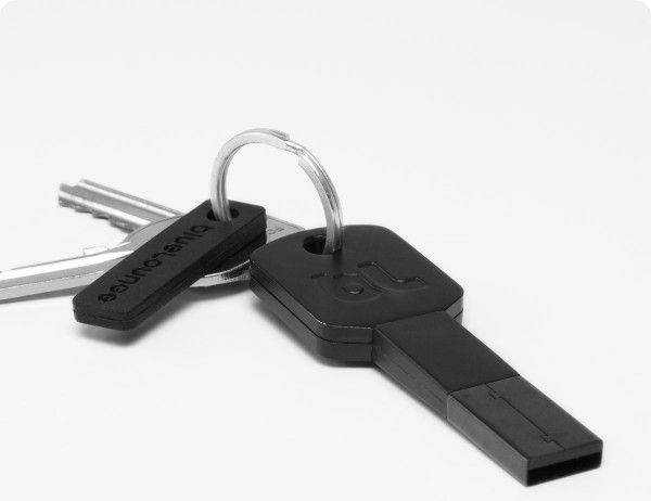 BlueLounge KII klucz ładowarka microUSB czarna (KI-MC-BL)