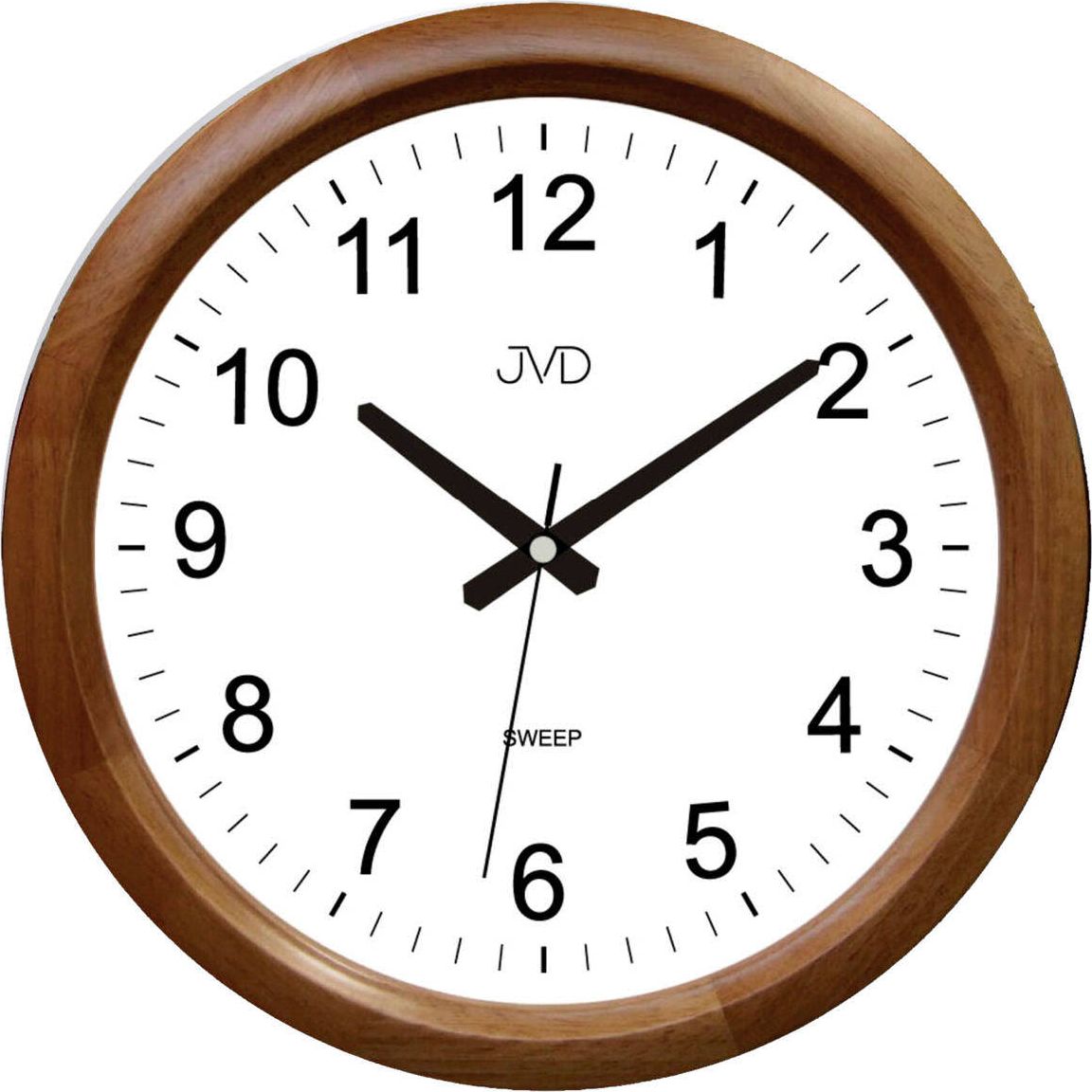 JVD Zegar ścienny JVD NS8017.2 34 cm Cichy mechanizm uniwersalny