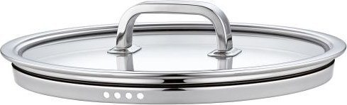 Hurtel Pokrywa, stal nierdzewna/szkło, śred. 20 cm / Spring