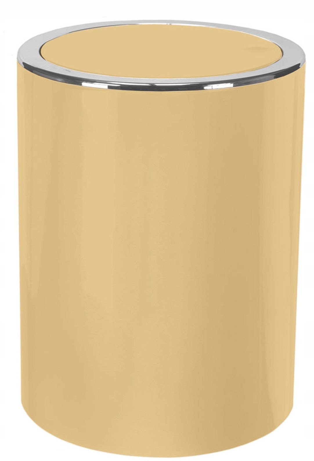 Kleine Wolke Clap Kosz łazienkowy żółty 5 litrów