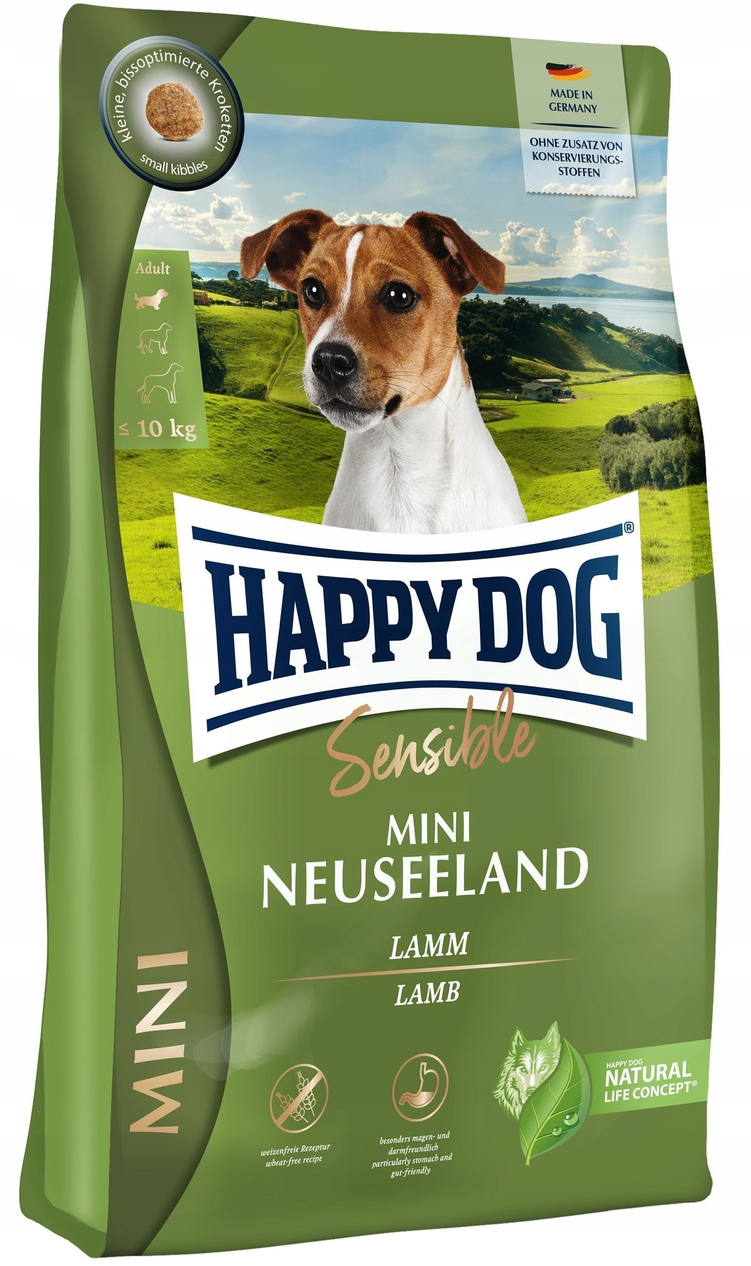 Mini Nowa Zelandia, karma sucha, dla psa, 300 g