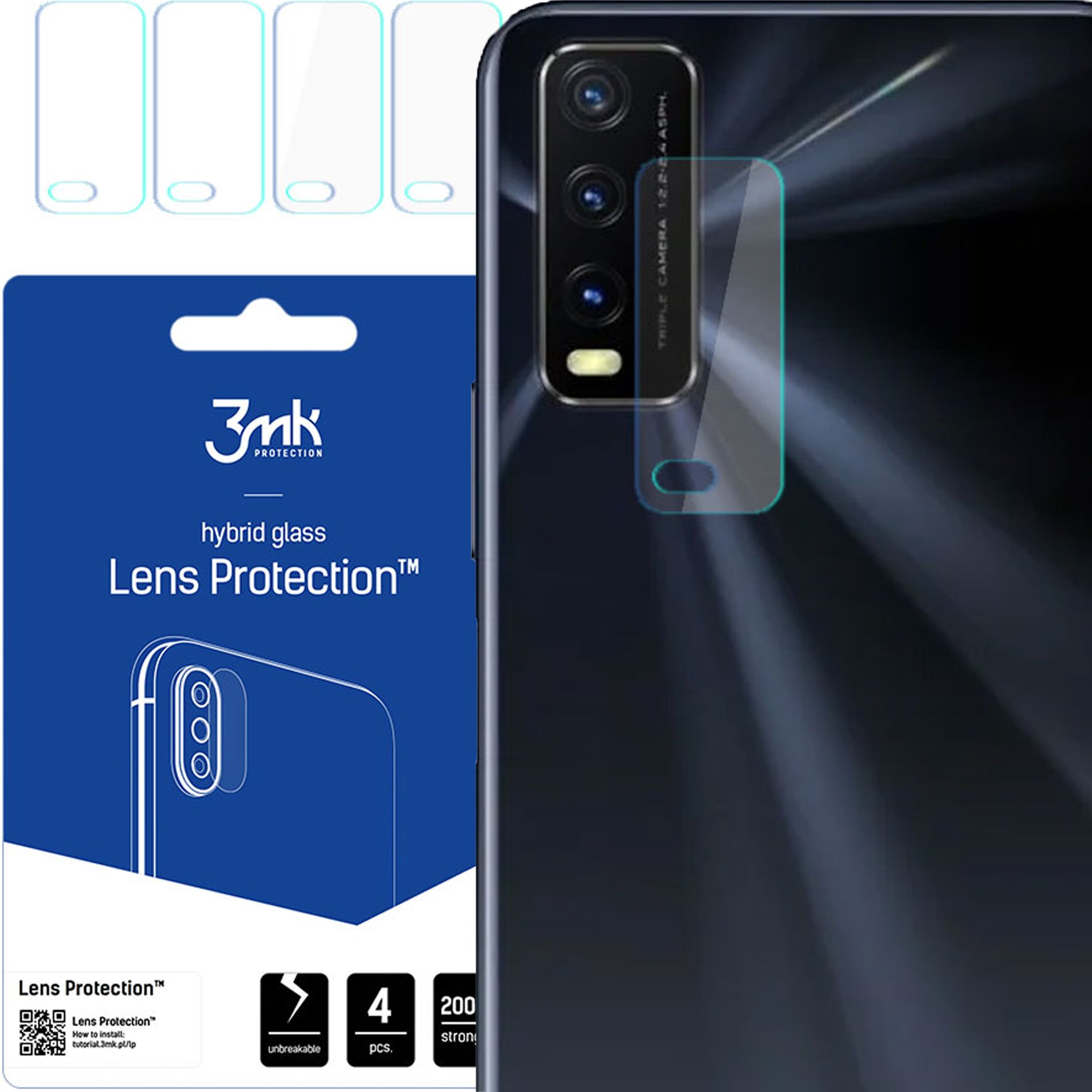 VIVO Y20S - 3MK LENS PROTECTION