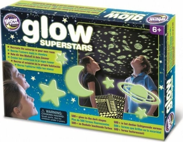 MG Naklejki na ścianę Brainstorm glowing stars