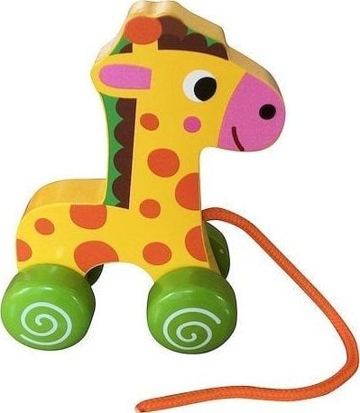 Drewniana żyrafa d/ciągn.SmilyPlay SPW84983 49832