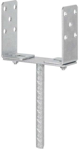 PODSTAWA SŁUPA REGULOWANA Z PRĘTEM 60-200MM