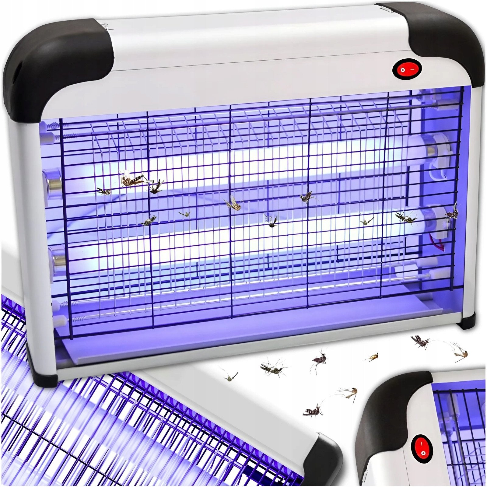 LAMPA OWADOBÓJCZA UV na komary muchy owady itp. DUŻA MOCNA BARDZO SKUTECZNA