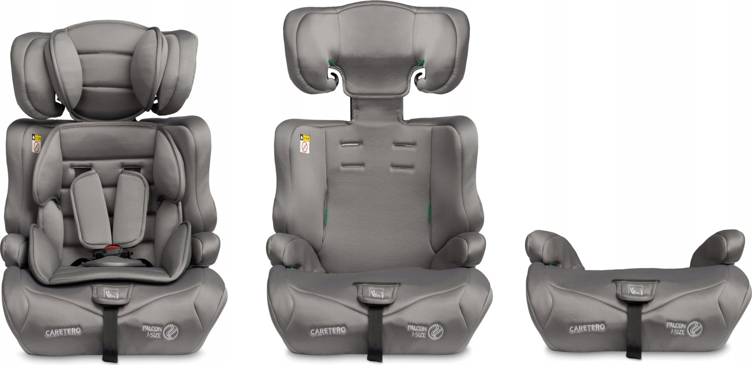 FOTELIK FALCON I-SIZE GRAPHITE (76-150)