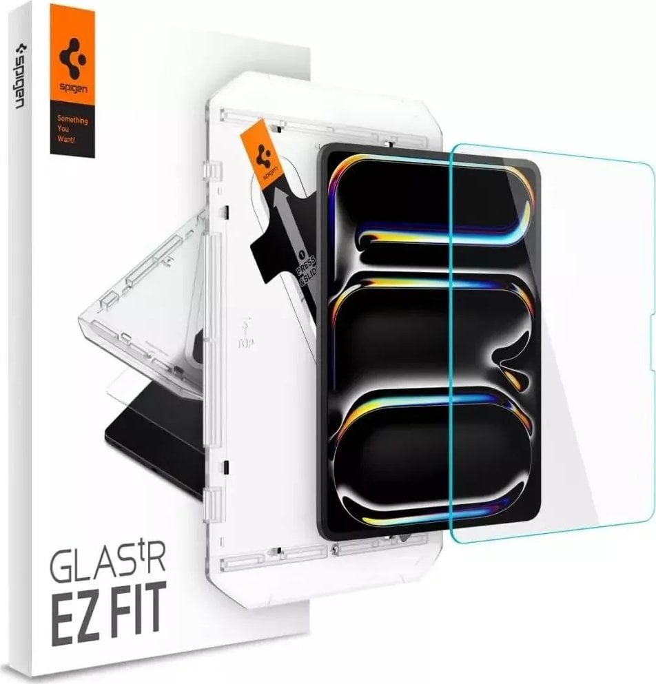Spigen Szkło hartowane Spigen Glas.tR EZ Fit do Apple iPad Pro 13 7 / 2024 Clear
