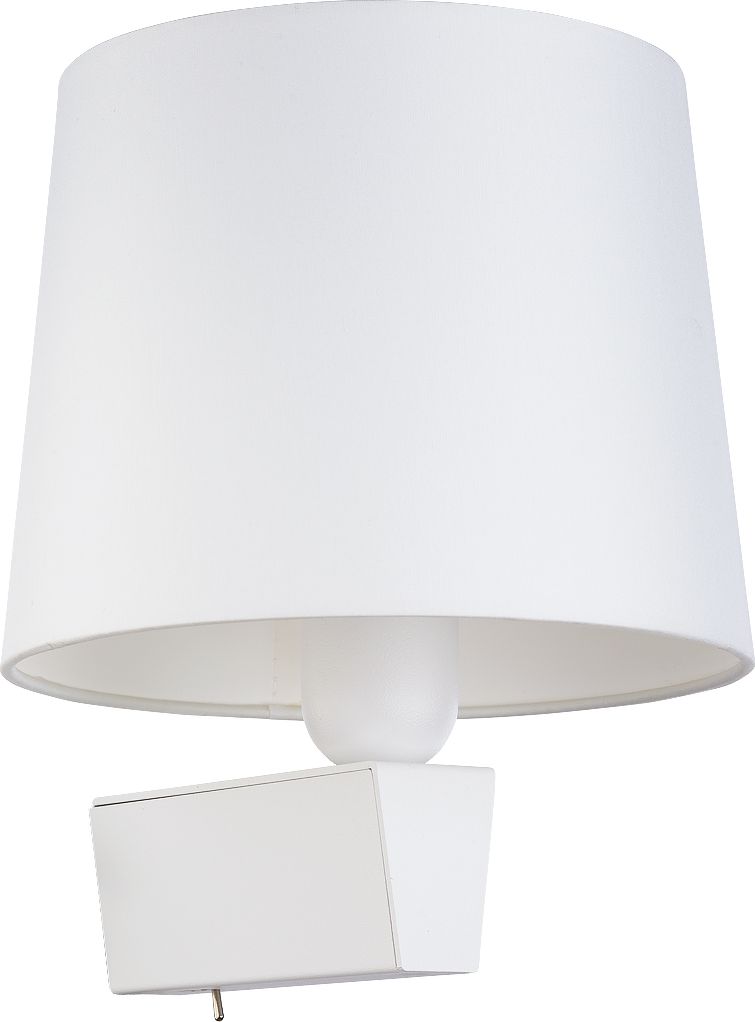 Kinkiet Nowodvorski Kinkiet ścienny do sypialni biały Nowodvorski CHILLIN 8201