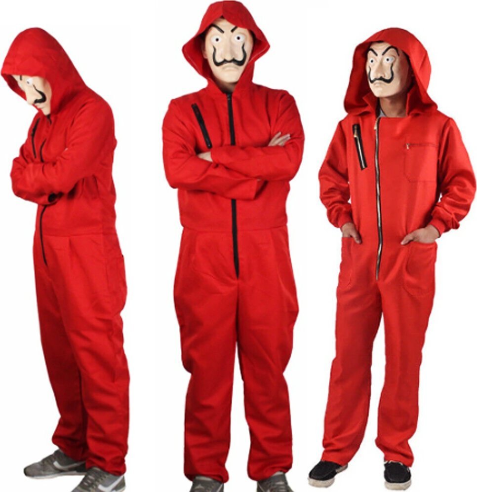 PRZEBRANIE LA CASA DE PAPEL DOM Z PAPIERU 4XL