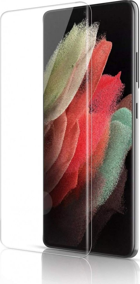 Braders Szkło Hartowane UV + Lampa UV do Samsung Galaxy S21 Ultra / S21 Ultra 5G
