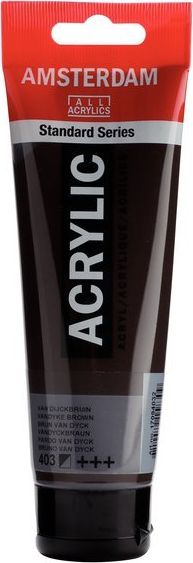 Artequipment Farba akrylowa TALENS AMSTERDAM 120ml 403 - VANDYKE BROWN uniw