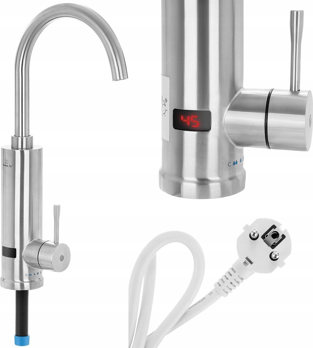 Przepływowy podgrzewacz wody Mission Air Przepływowy podgrzewacz wody elektryczny 3,3kW LCD