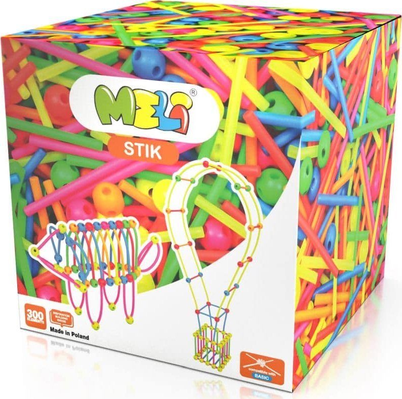 Meli Klocki Meli Stik Neon 300 el.