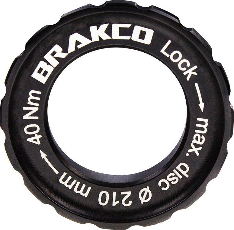 Nakrętka i podkładka Brakco CL-LR-02 do tarczy Centerlock, 15/20 mm