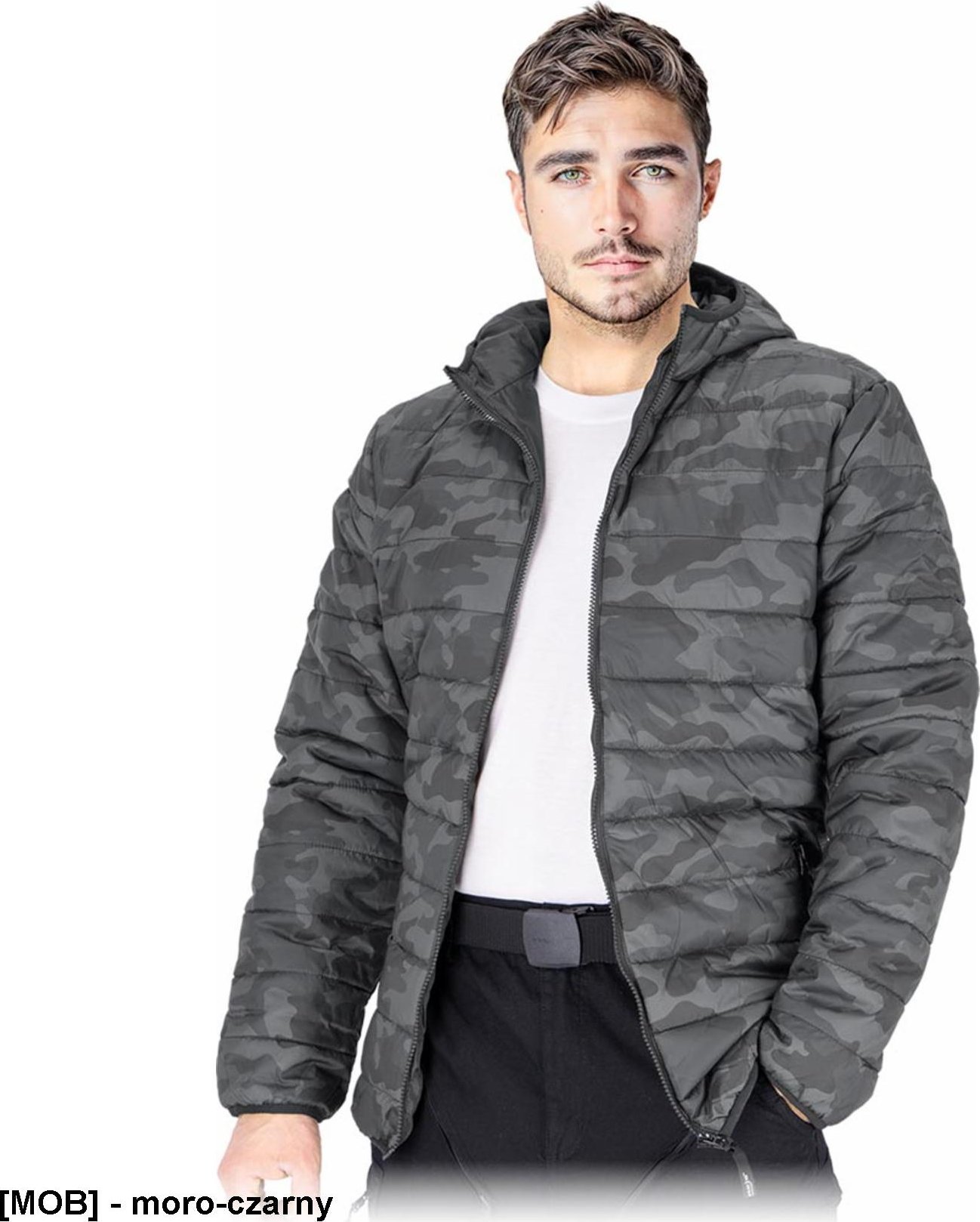 Kurtka męska R.E.I.S. SPINER-J - Pikowana kurtka ochronna ocieplana, męska M