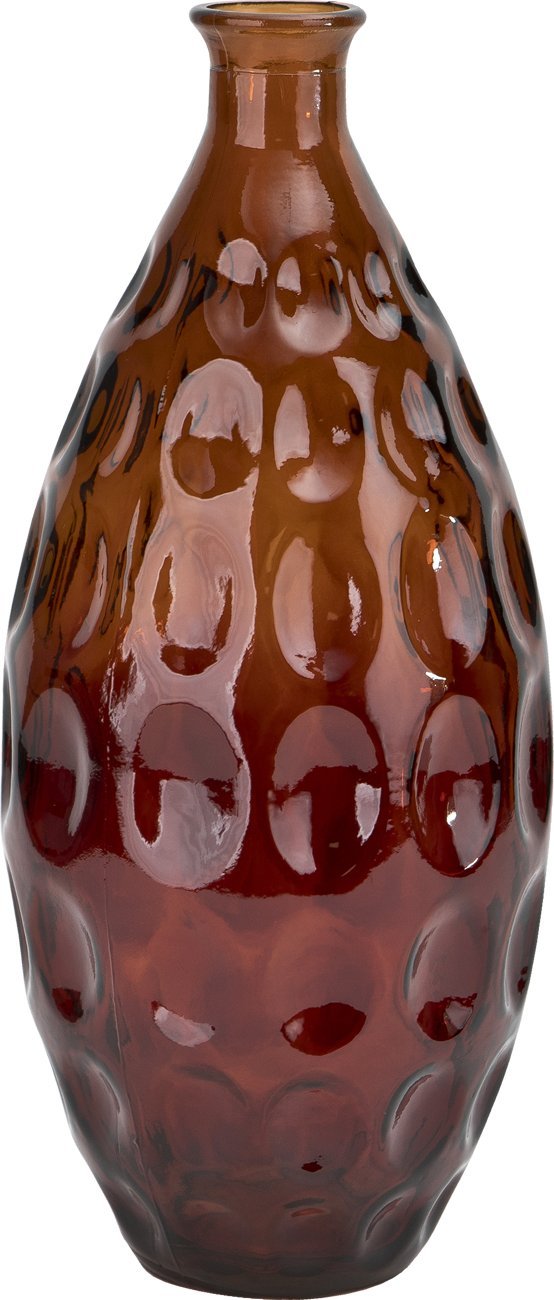 San Miguel Wazon szklany 38 cm Dune Bursztyn San Miguel recykling