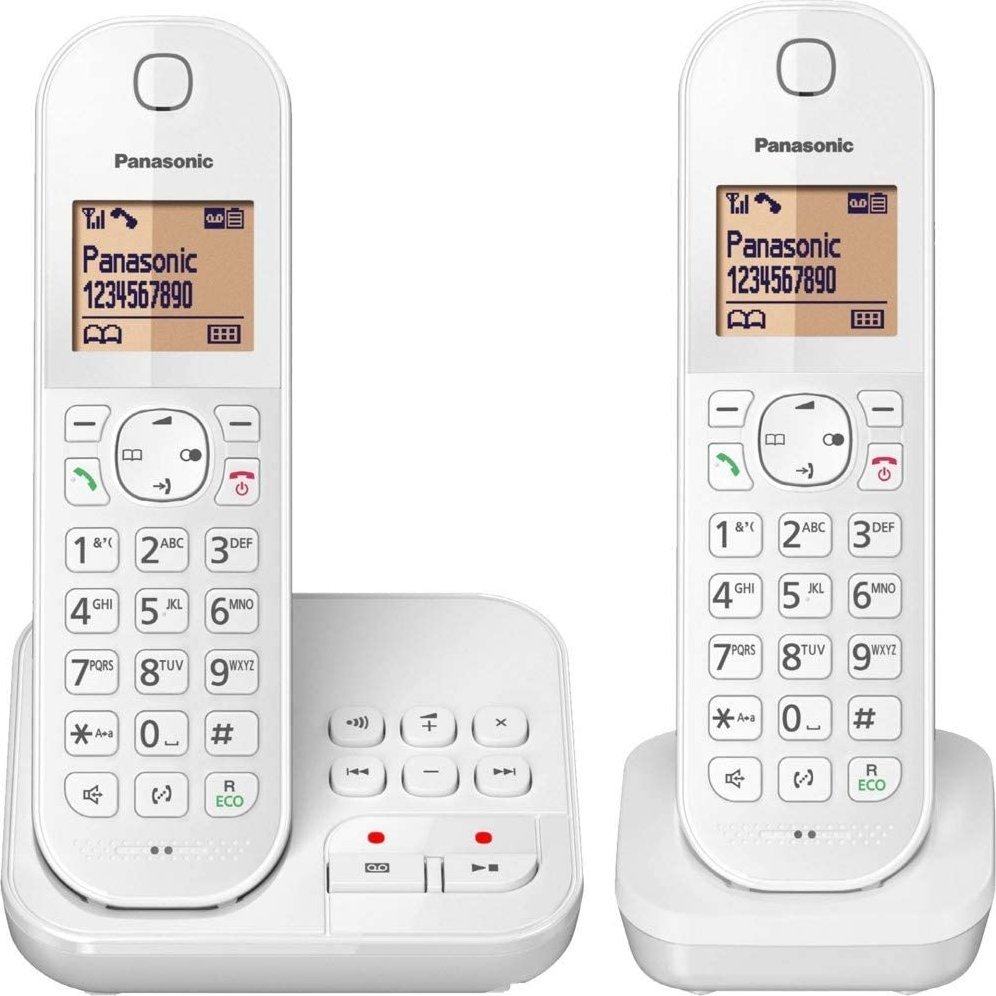 Telefon stacjonarny Panasonic KX-TGC422GW biały