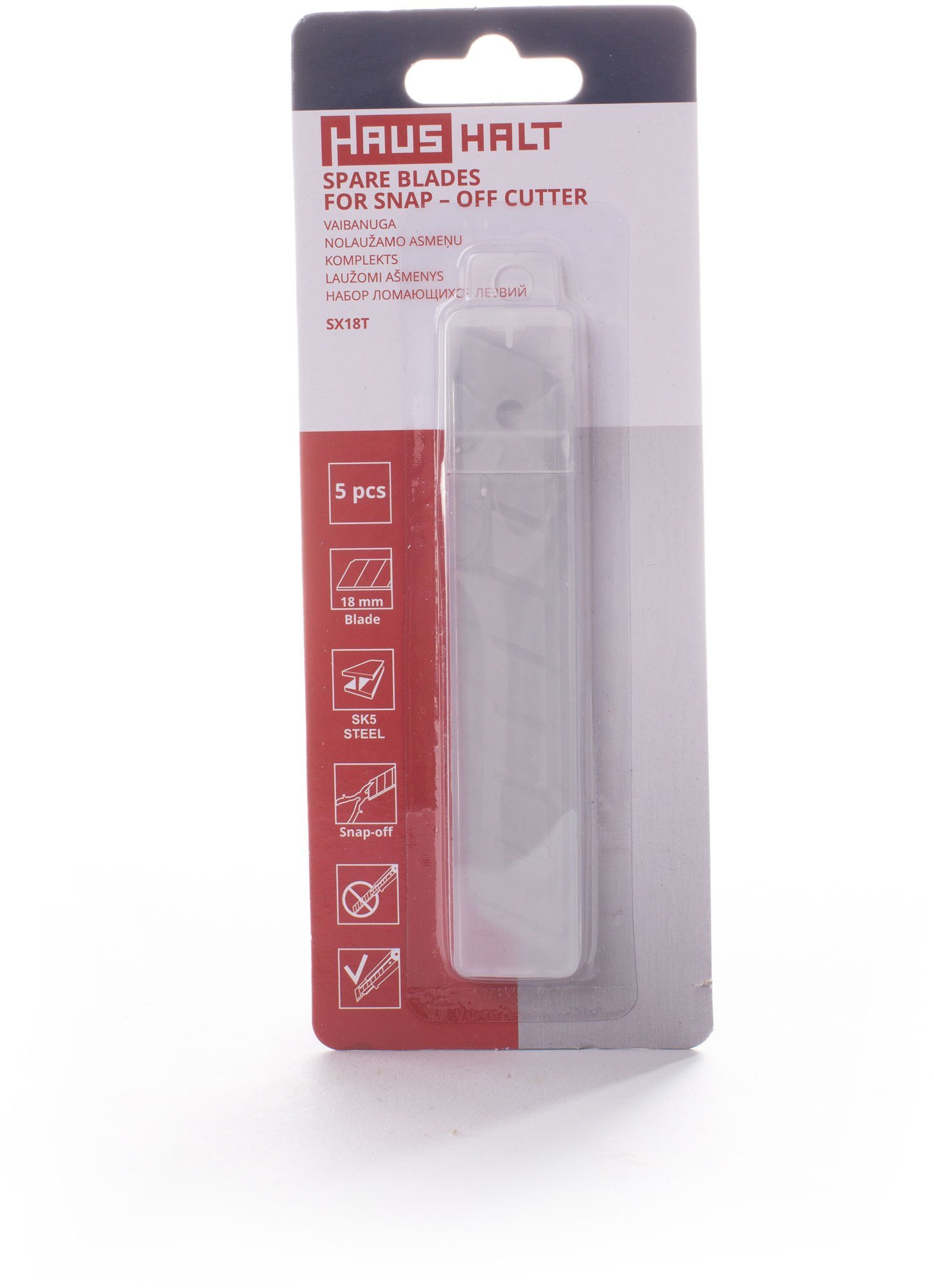 UTILITY KNIFE SX18T 5 PCS.