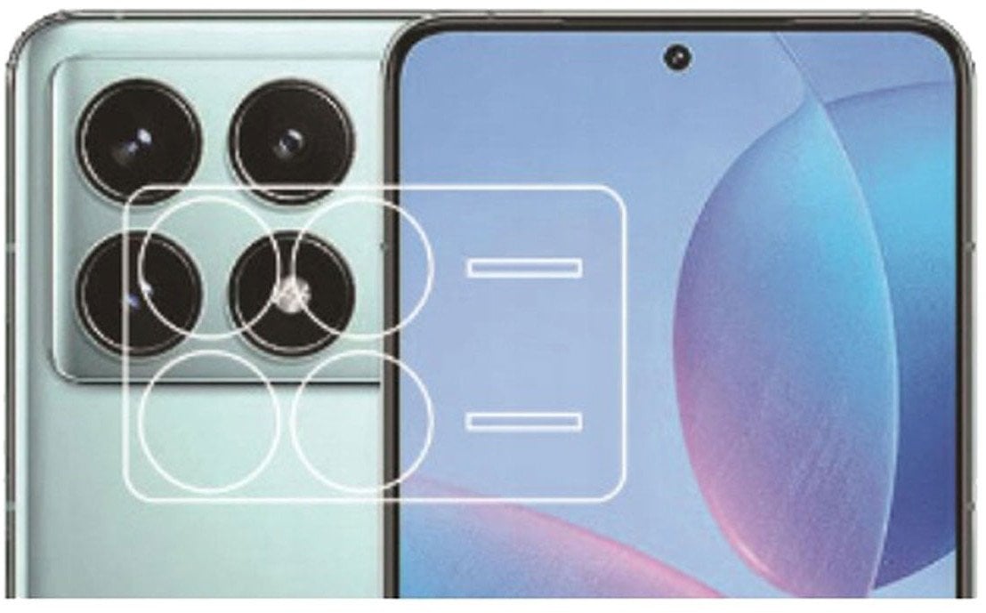 Szkło hartowane Supero do aparatu Poco F6 Pro, przezroczyste