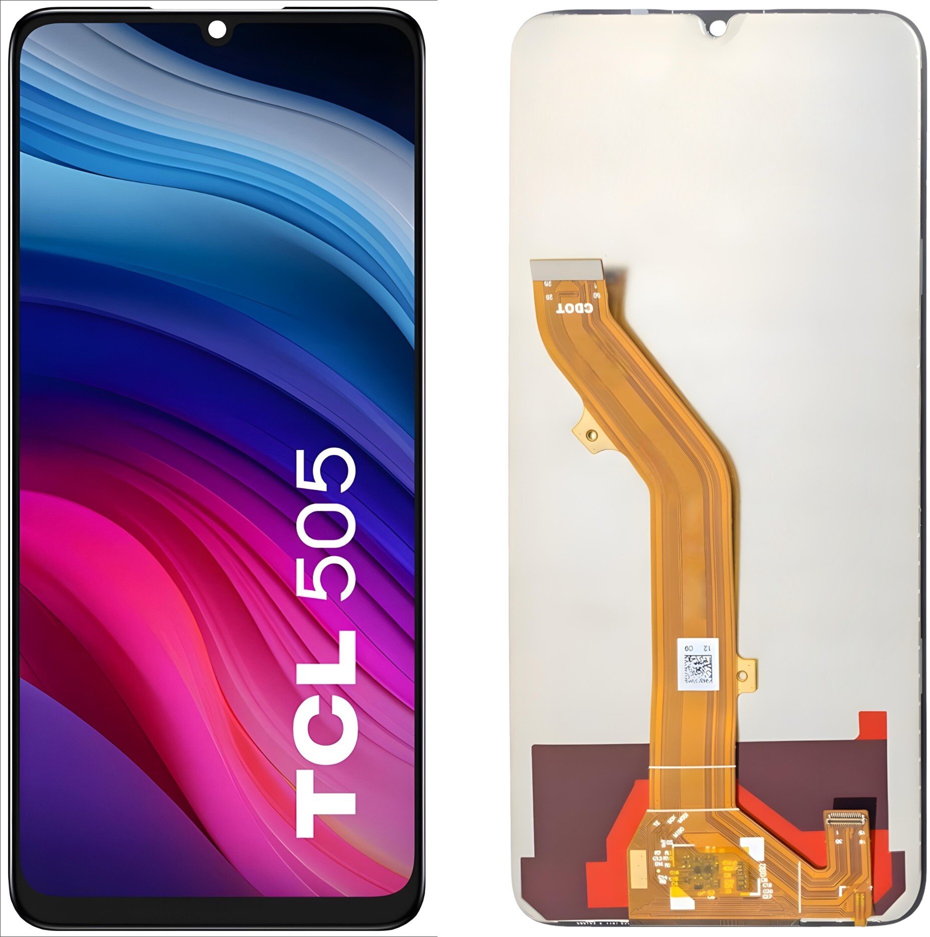 Wyświetlacz do TCL 505 LCD Ekran