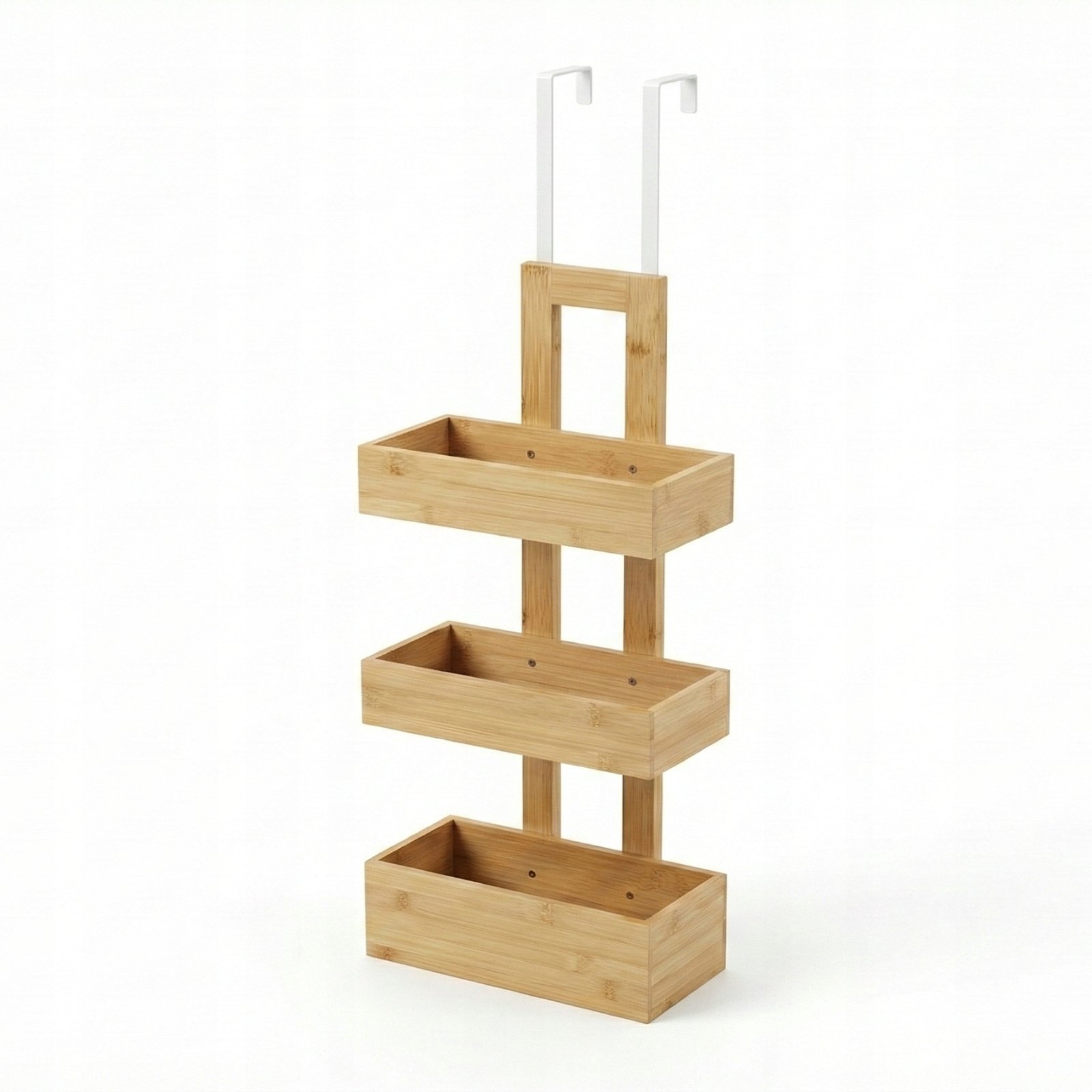 Bambusowy wieszak łazienkowy na drzwi RANT, 74 cm