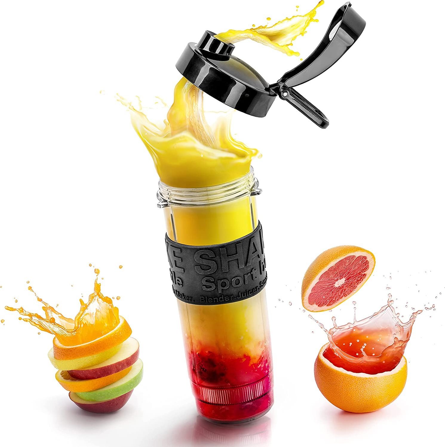 Duronic Duronic BB5 Buteka 570 ml bidon do blenderów Duronic BL510 i BL520 | wolna od BPA | na wodę koktajle proteinowe, smoothie i inne napoje