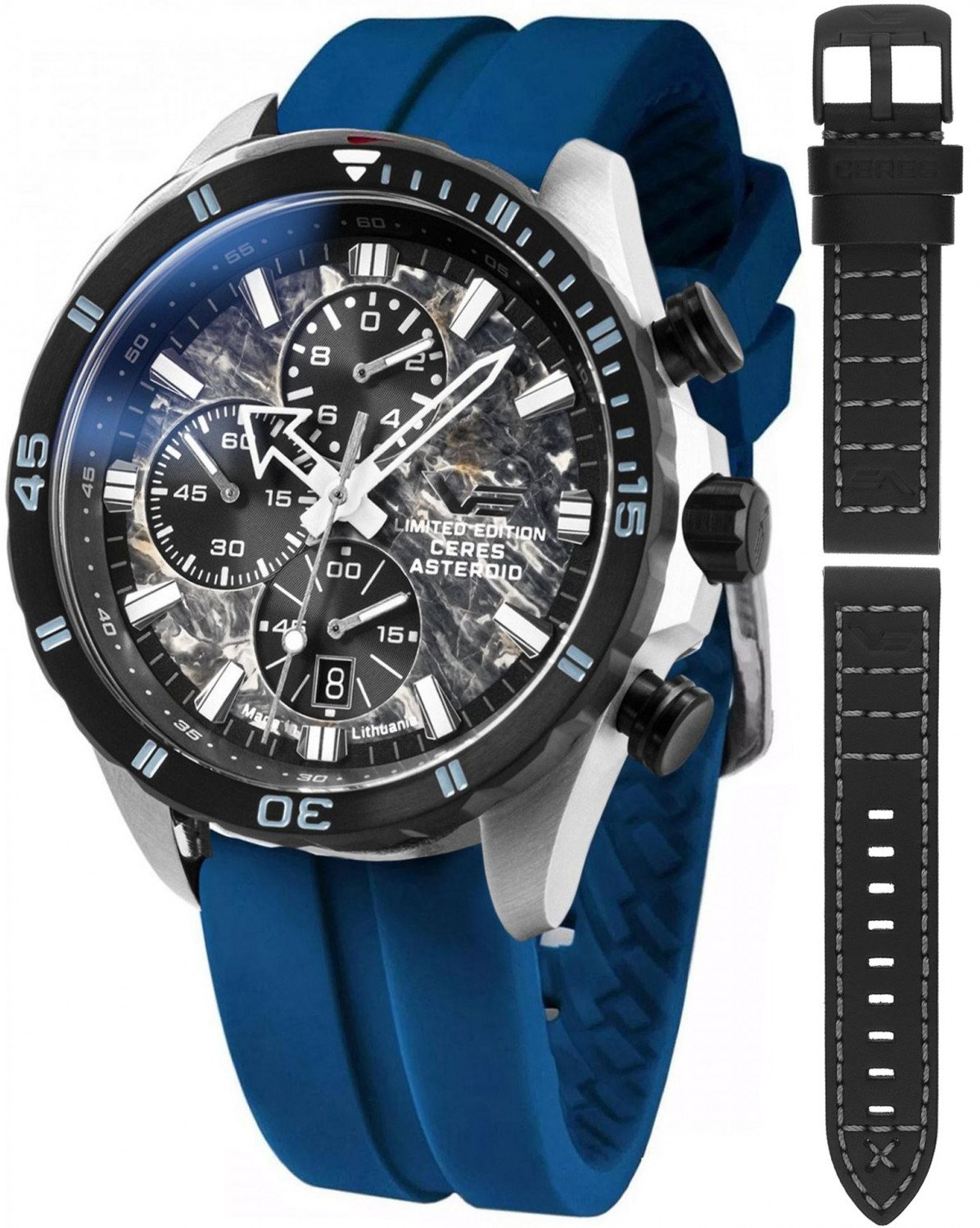 Zegarek męski Vostok Europe 6S10-320E693SB niebieski