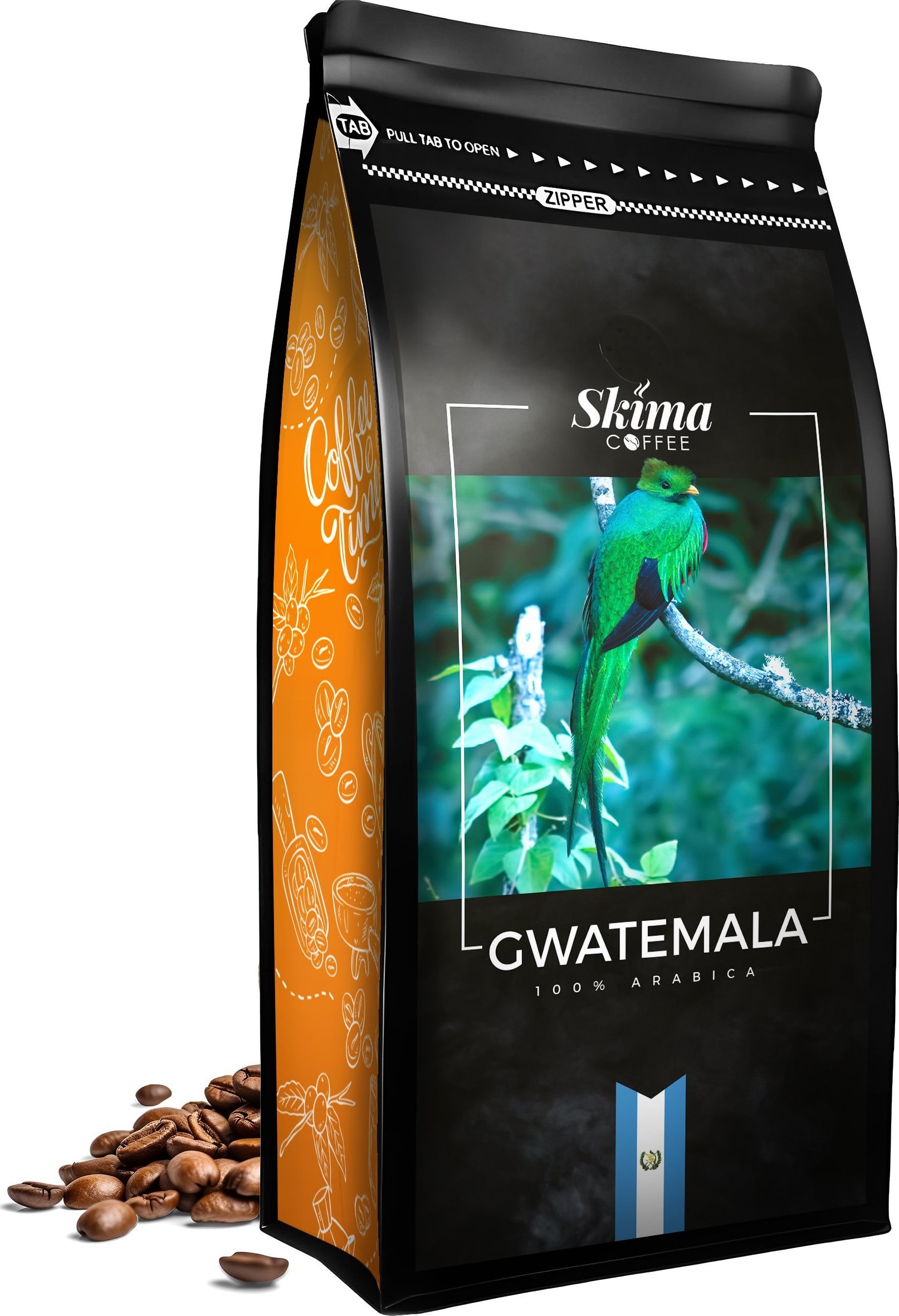 Kawa ziarnista SkimaCoffee Gwatemala 1 kg