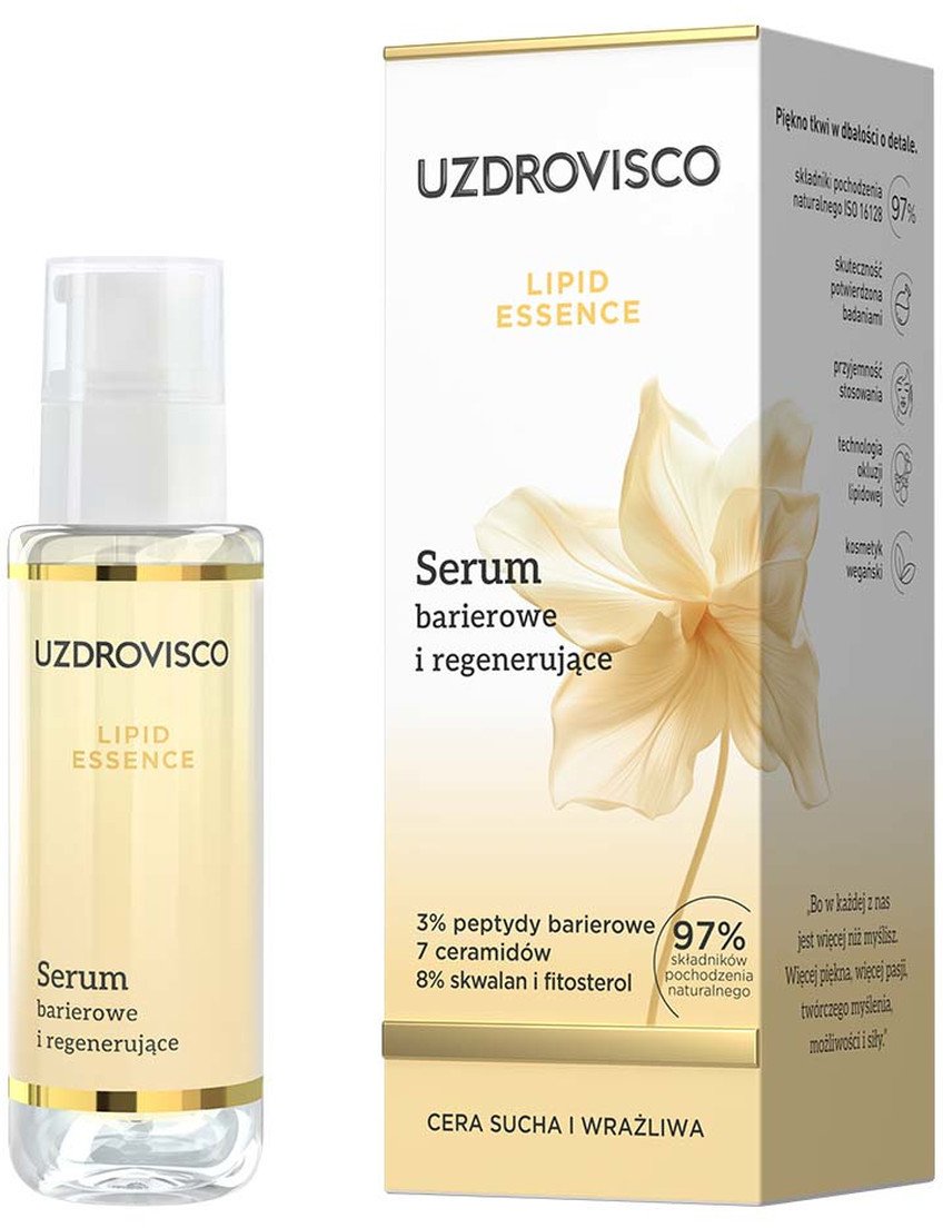 Uzdrovisco Lipid essence serum barierowe i regenerujące 30ml