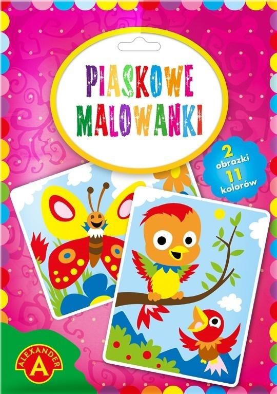 Alexander Piaskowe malowanki - Ptaszki i Motyle