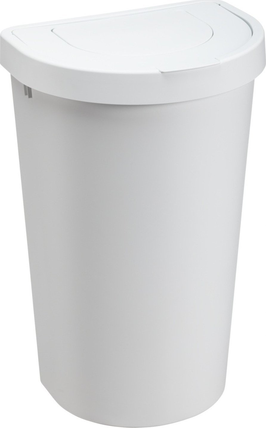 Kosz na śmieci Plast Team Kosz na śmieci Seattle Swing 45 L. biały