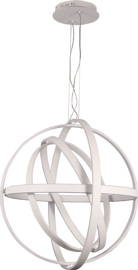 Lampa wisząca Milagro Nowoczesna lampa sufitowa LED biała Milagro COPERNICUS ML6154