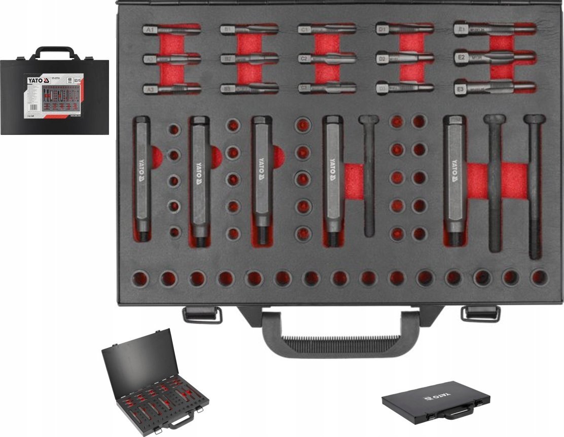Yato YT.Glow Plug Thread Repair Kit
