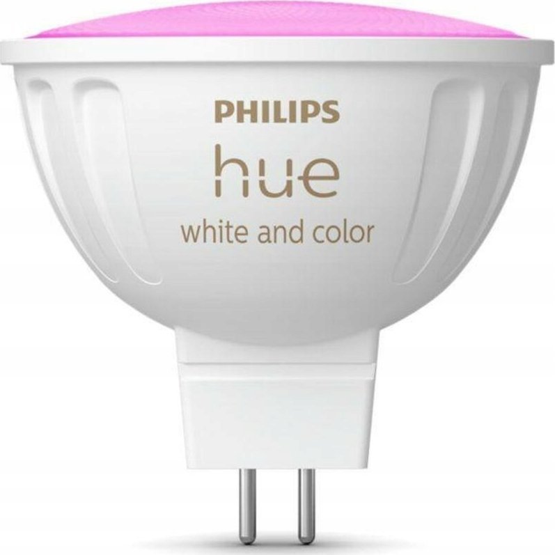 Philips Hue LED Lampe MR16 400lm White Color Amb.