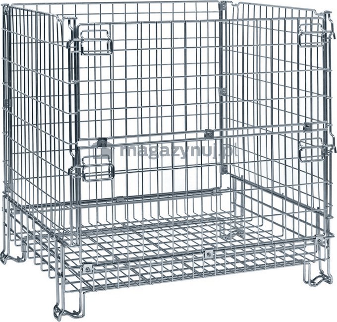 Kongamek Metalowy boks siatkowy składany (wymiar 120x80x98)