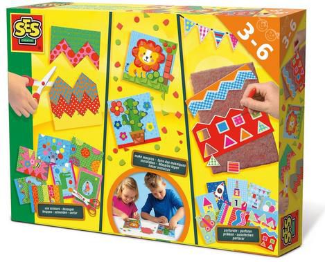 SES Nauka używania nożyczek i tworzenia mozaiki (238318)