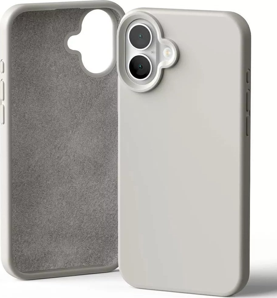 Mercury Mercury Silicone iPhone 16 Plus 6,7" kamienny/stone