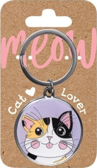 Brelok dla kociarzy - kot tricolor