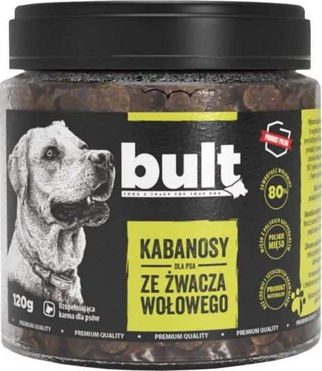 BULT Bult Kabanosy Ze Żwacza Wołowego Przysmak Dla Psa 120 g