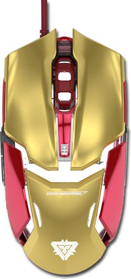 Mysz E-Blue Iron Man Armor (EMS610GOAA-EU)