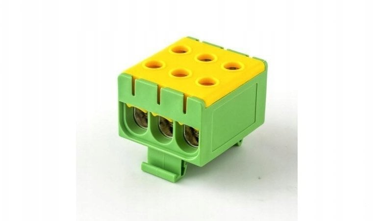 Listwa zaciskowa LZT w korpusie żółto-zielona Cu:2,5-35mm2, Al:6-35mm2 E.4142/Ż-Z