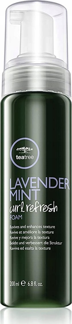 PAUL MITCHELL Tea Tree by Paul Mitchell, Lavender Mint, Paraben-Free, Hair Styling Foam, Curl Refresh, 200 ml For Women