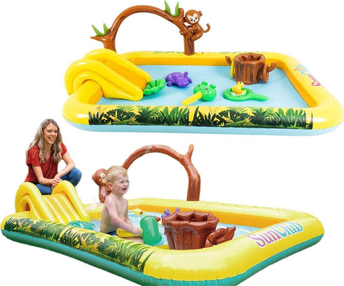 JiLong BASEN DZIECIĘCY PLAC ZABAW ZWIERZĄTKA 214x167CM 51223