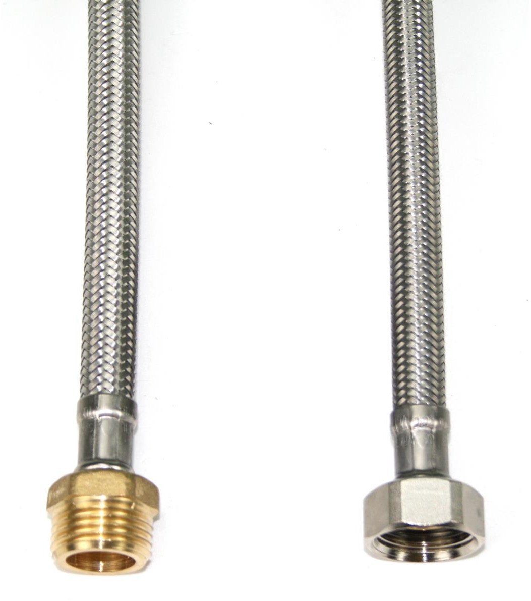 FLEXIBLE HOSE 30CM PEX M1/2 F1/2