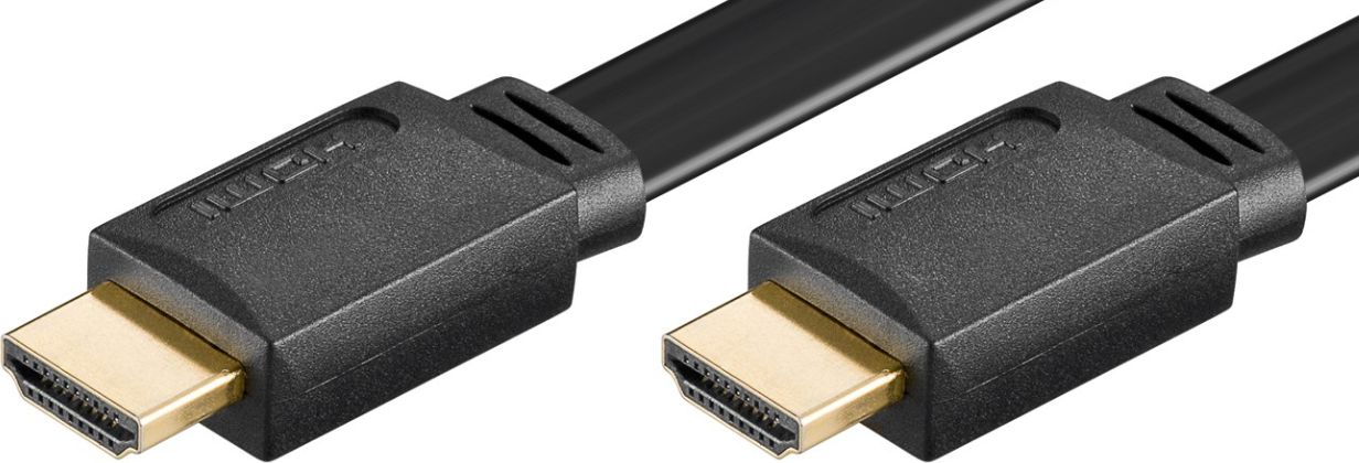 Kabel MicroConnect HDMI - HDMI 1.5m czarny (HDM19191.5V1.4FLAT)