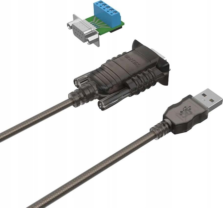 Kabel USB Unitek USB-A - RS-422 1.5 m Czarny (Y-108301-1.5M)